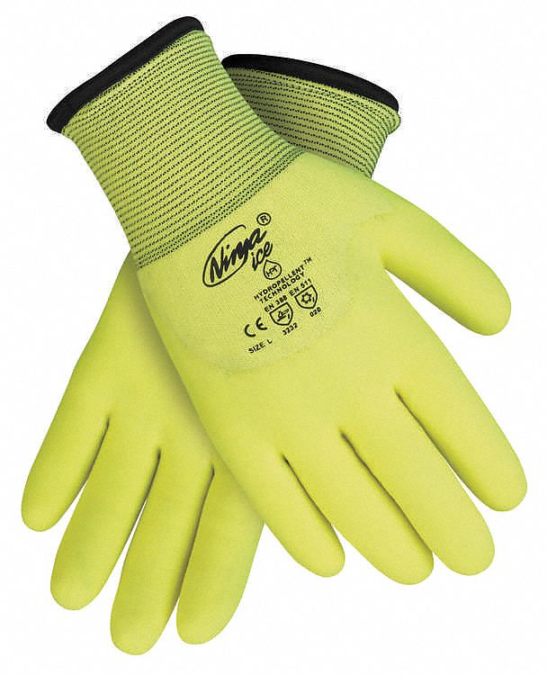 Coated Gloves 3/4 Dip L 10 PR