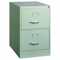 Vertical File Cabinet Light Gray