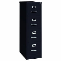 Vertical File Cabinet Black
