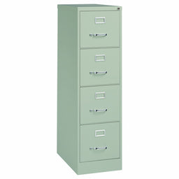 Vertical File Cabinet Light Gray