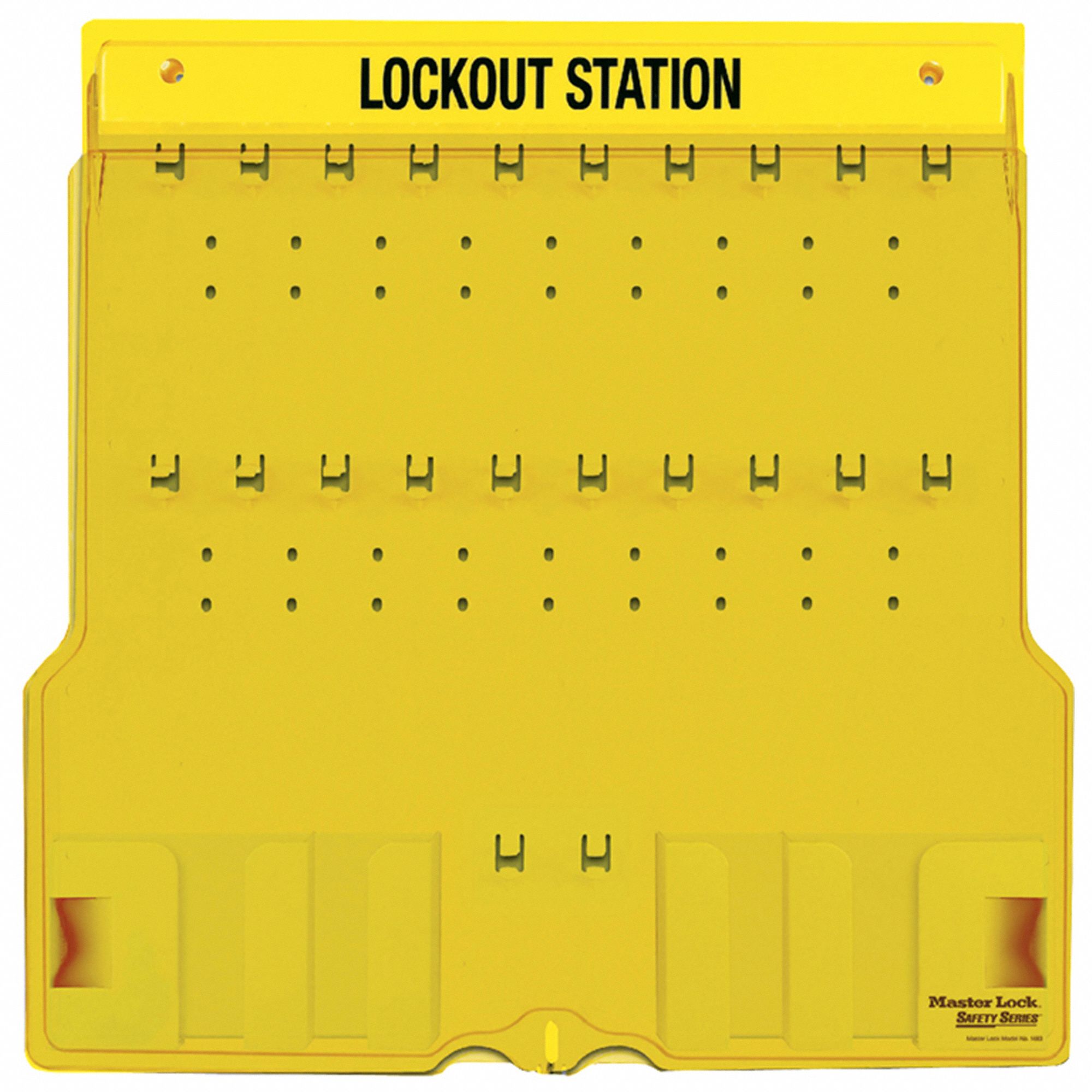 Lockout Station Unfilled 22 In H