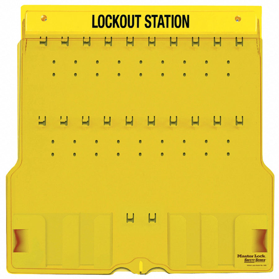 Lockout Station Unfilled 22 In H