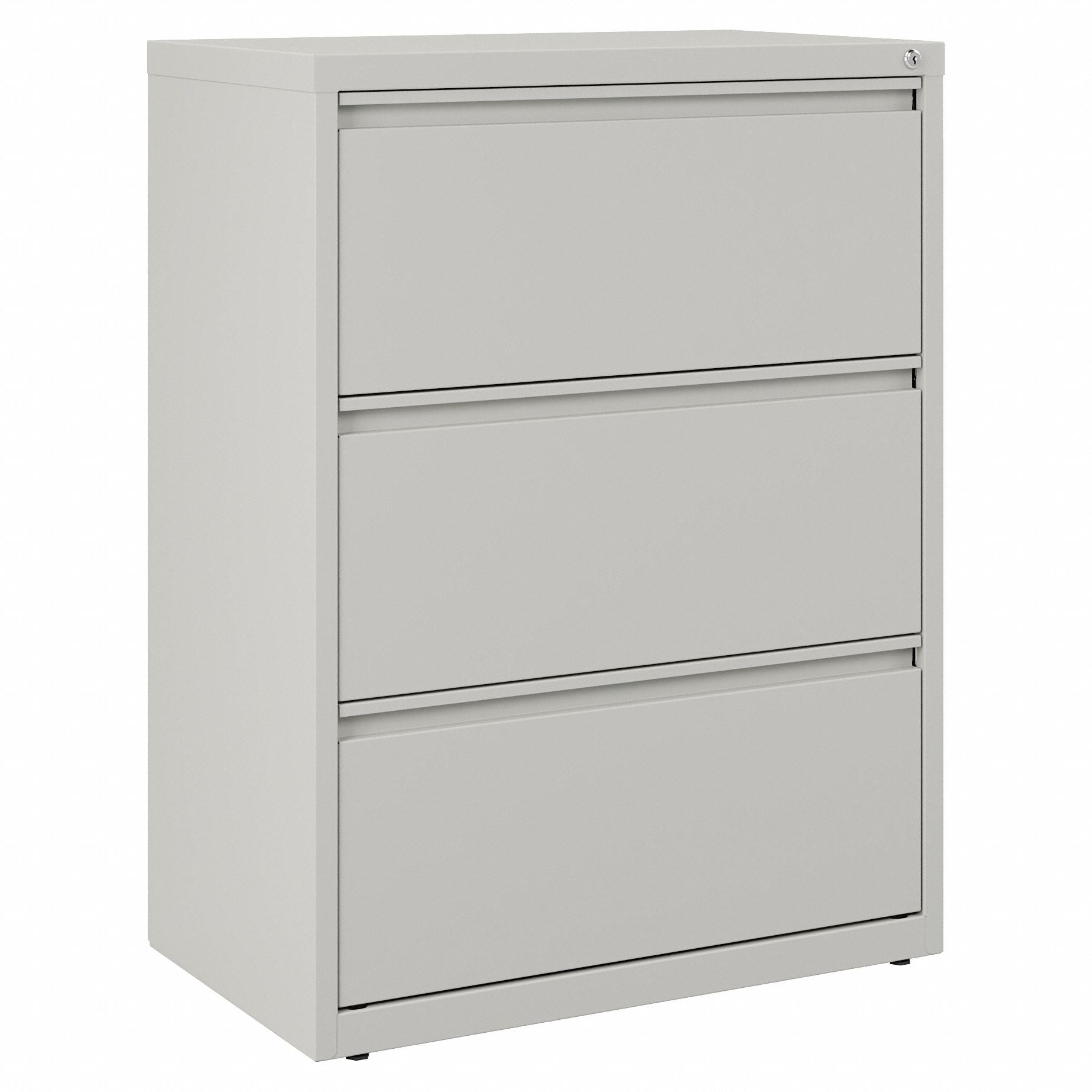 Lateral File Cabinet Light Gray