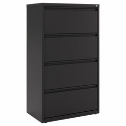 Lateral File Cabinet Black