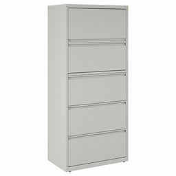 Lateral File Cabinet Light Gray