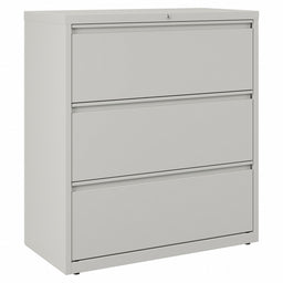 Lateral File Cabinet Light Gray