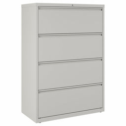 Lateral File Cabinet Light Gray