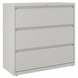 Lateral File Cabinet Light Gray