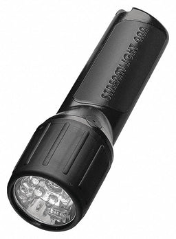 Handheld Flashlight Polymer Black 67lm