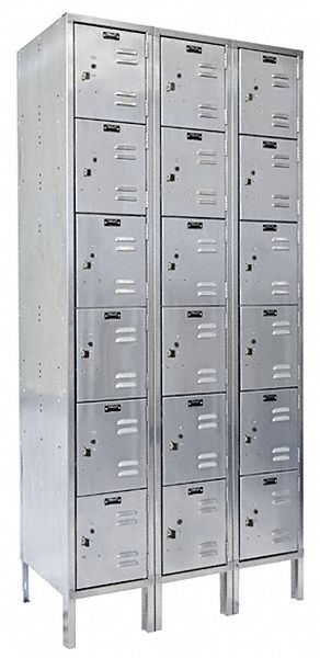 Lckr 6x3Lckr Silver 78 x54 x18 UnAssm