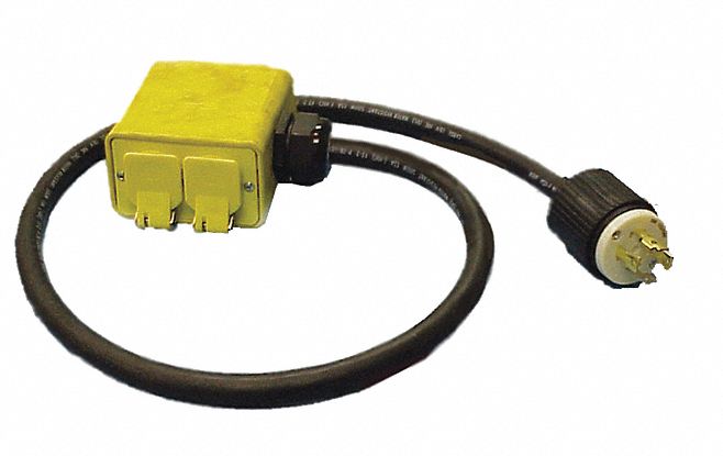 Generator Cord w/Box 1 Box 4 ft 20A