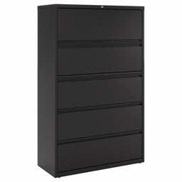 Lateral File Cabinet Black