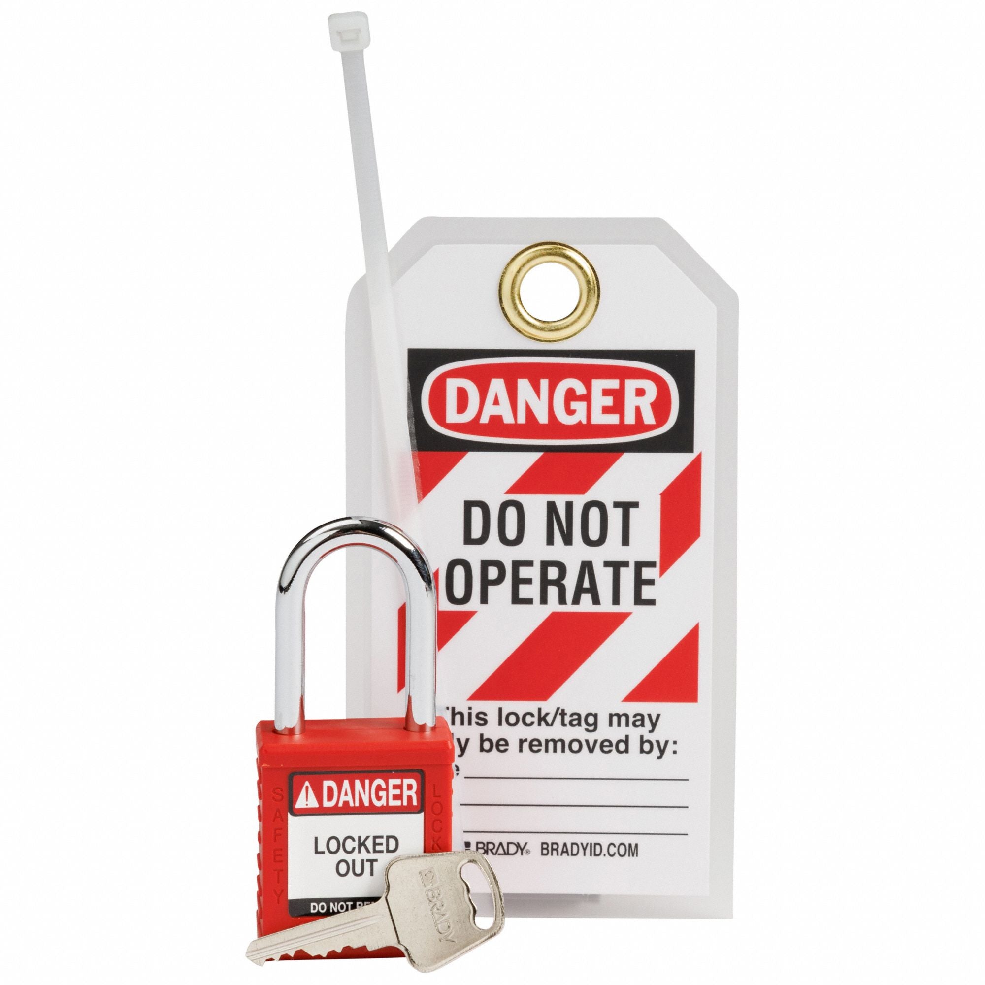 Lockout Kit 1 Lockout 1 Tag Red