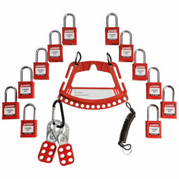 Lockout Kit 13 Lockouts Red