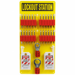 Lockout Station 0.035 D 23.5 H 11.5 W