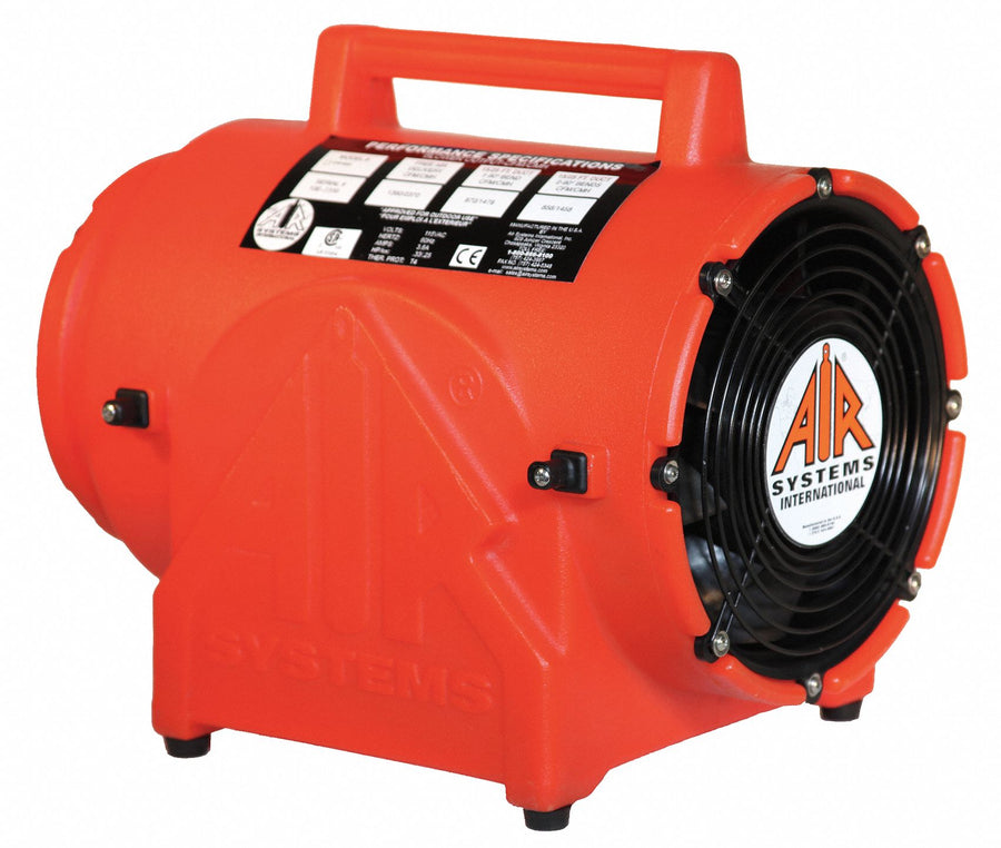 Confined Space Fan Red 11 W