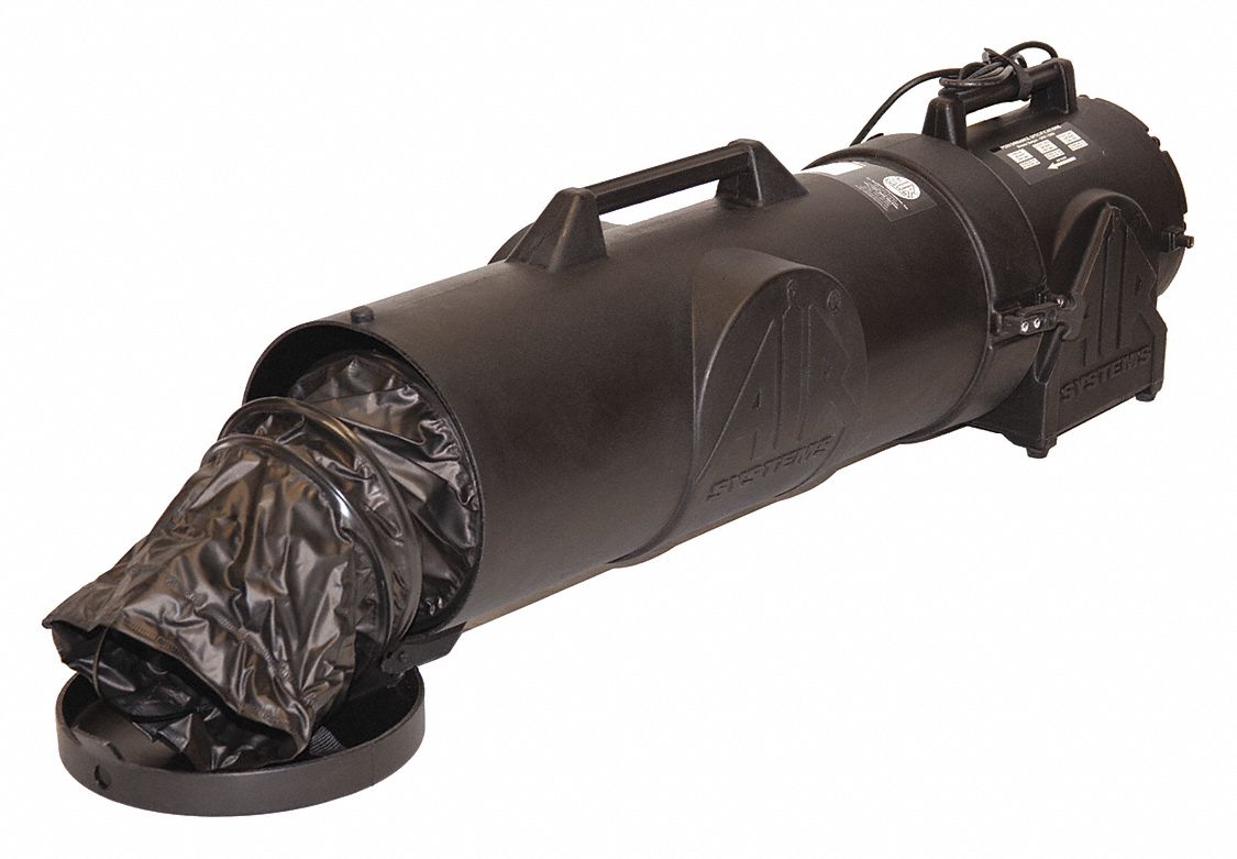 Confined Space Fan Black 11 W