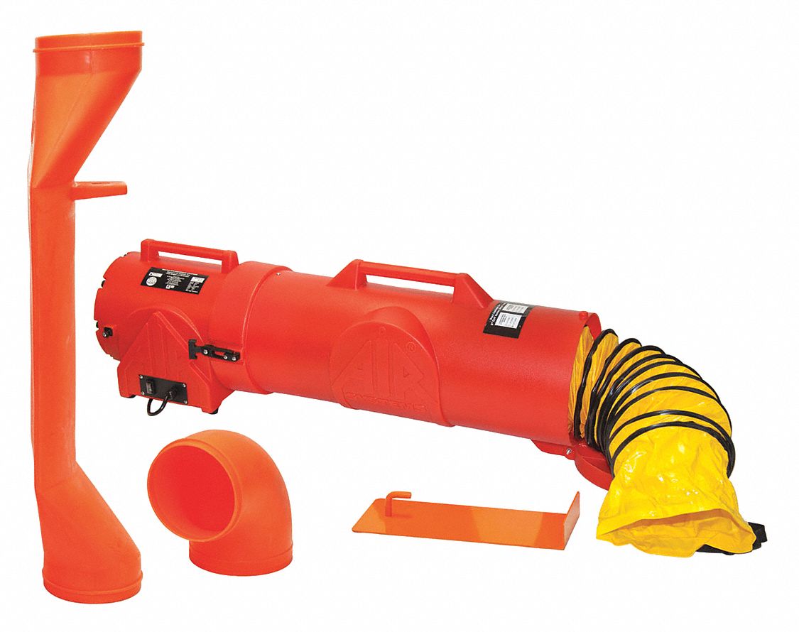 Confined Space Fan Kit Red 11 W