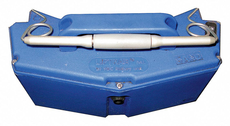 Battery Retainer Steel Blue