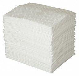 Absorb Pad Oil-Based Liquids White PK100