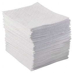 Absorb Pad Oil-Based Liquids White PK100
