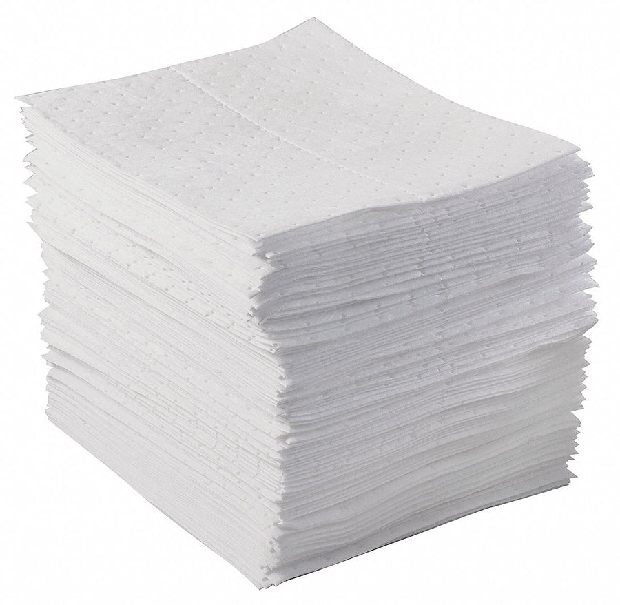 Absorb Pad Oil-Based Liquids White PK100