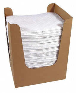Absorb Pad Oil-Based Liquids White PK150