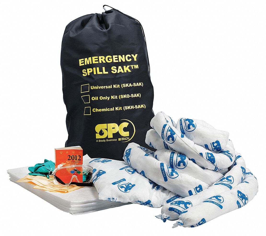 Spill Kit Oil-Based Liquids Black