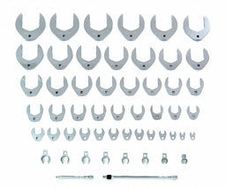 Crowfoot Skt Set Steel DvSz 3/8 SAE