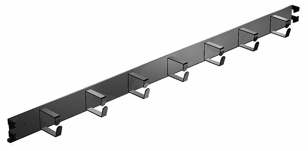 Cable Raceway 35 1/8 in H Black