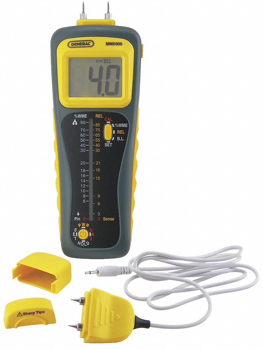 Moisture Meter Pin/Pinless 2inDepth