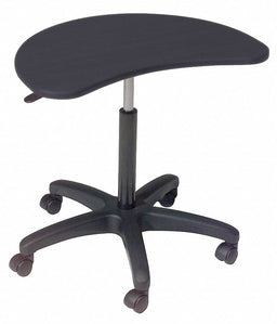 Adj.-H Computer Stand 25.8 in W Black