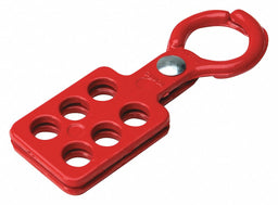 Lockout Hasp Standard 6 Lock Red