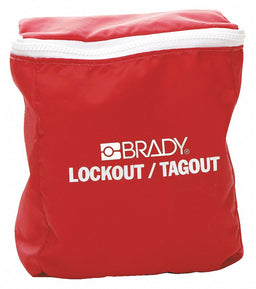 Lockout Pouch Unfilled Red