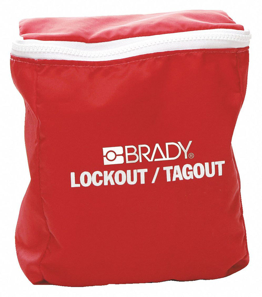 Lockout Pouch Unfilled Red