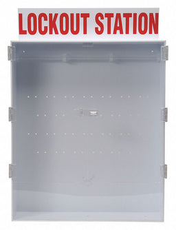 Lockout Station Unfilled Red/White