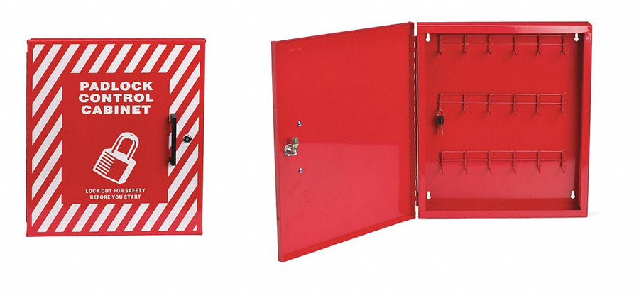 Lockout Cabinet Unfilled 15-1/2 In H