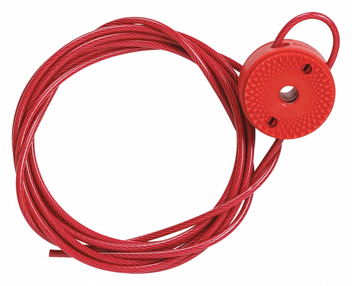 Lockout Cable 8 ft L