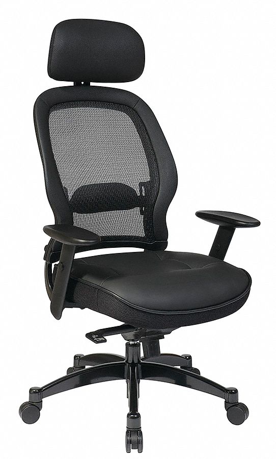 Office Chair 57 in H Black