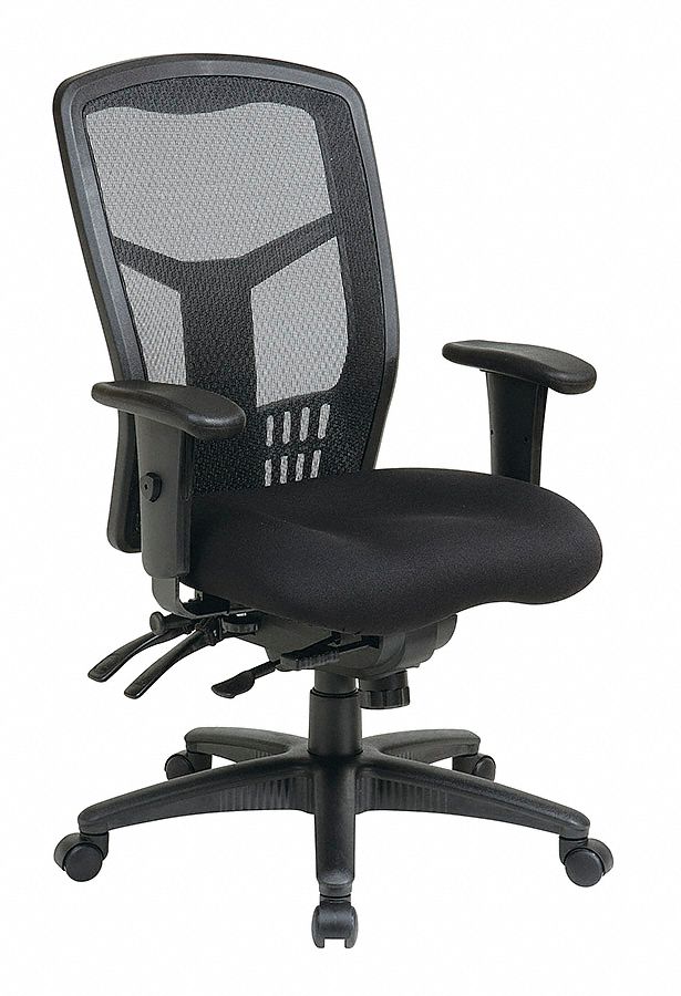 Office Chair 46.188 in H Black