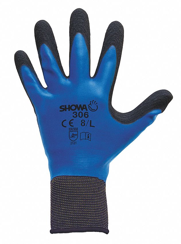 K2520 Coated Gloves Black/Blue S PR