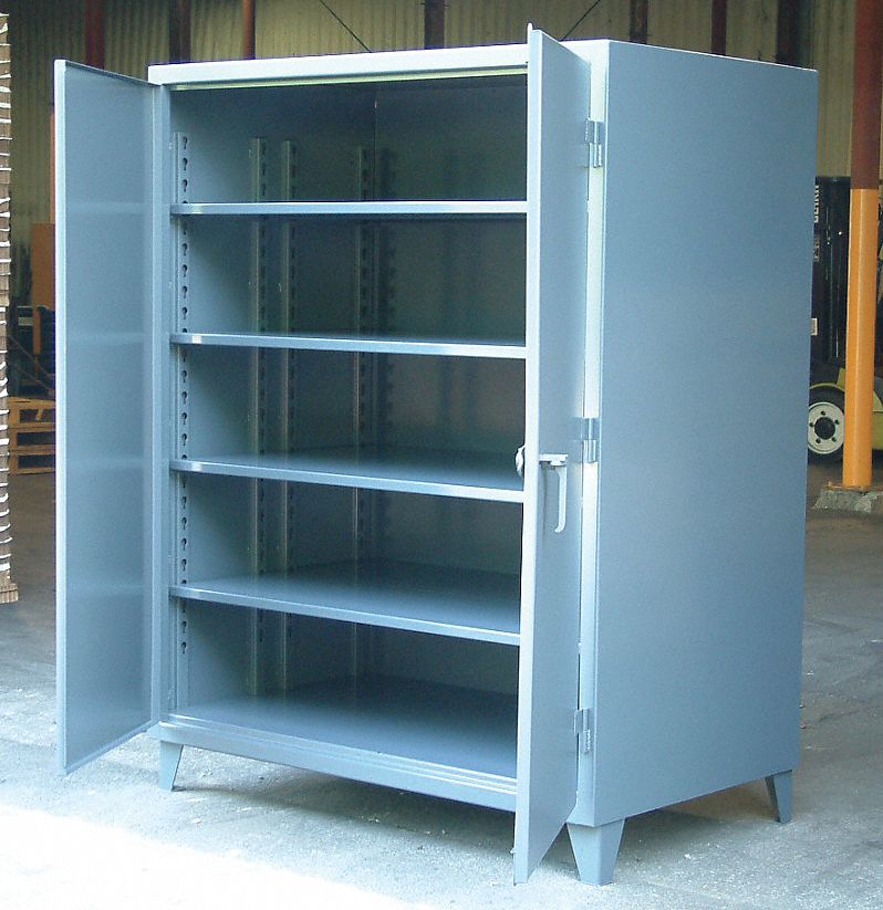 Strg Cab 60 x72 x36 DrkGry 3Shlv