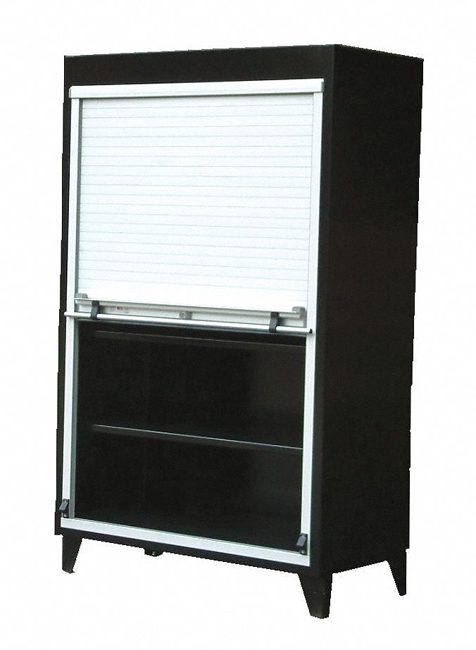 Strg Cab 78 x60 x24 DrkGry 4Shlv