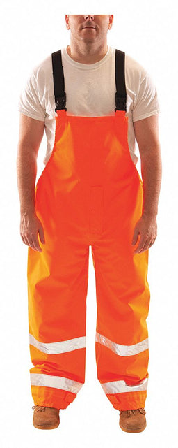 Rain Bib Overall Class E Orange 3XL
