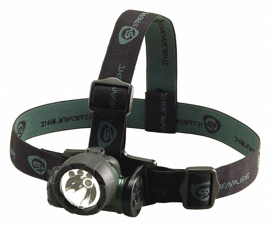 Headlamp ABS Thermoplastic Green 80lm
