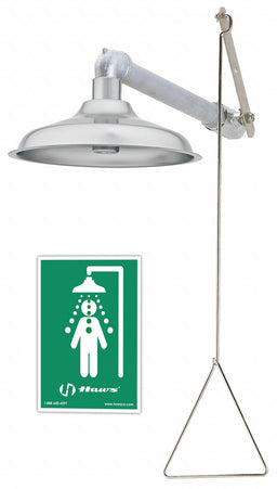 Emergency Shower Horiz/Vert 20 gpm