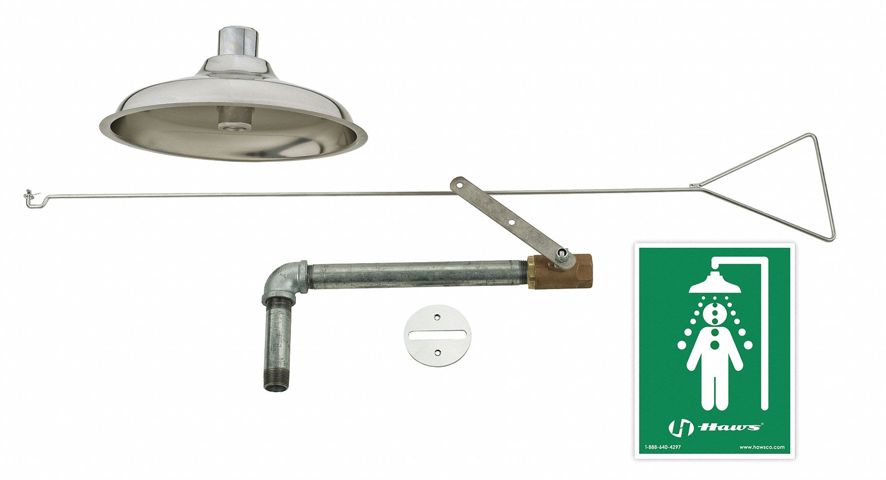 Emergency Shower Flush Ceiling 20 gpm