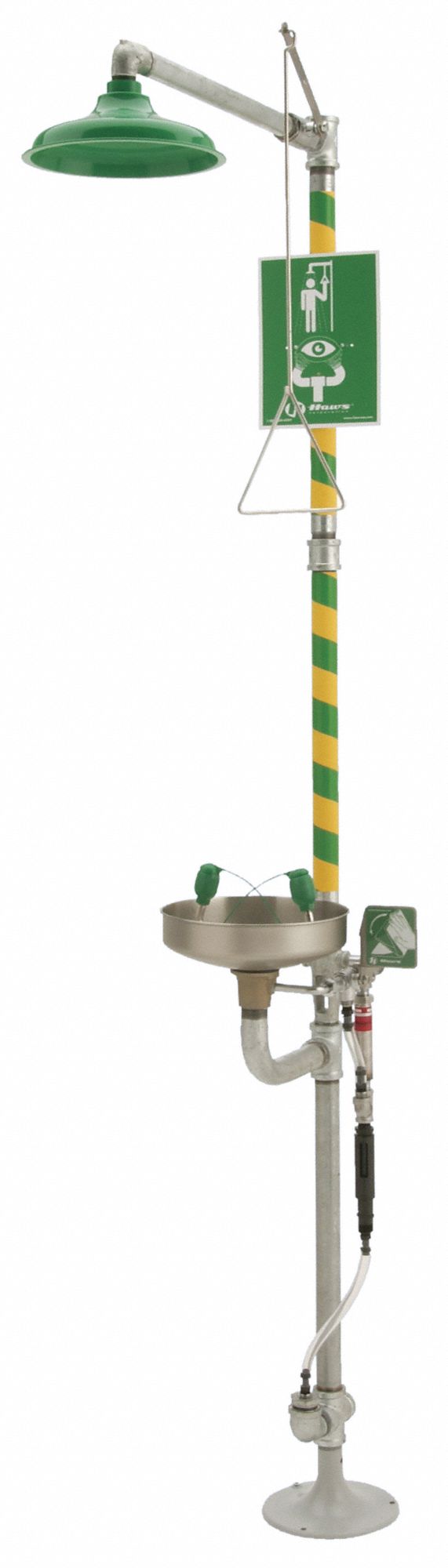 Shower/Eyewash Combination