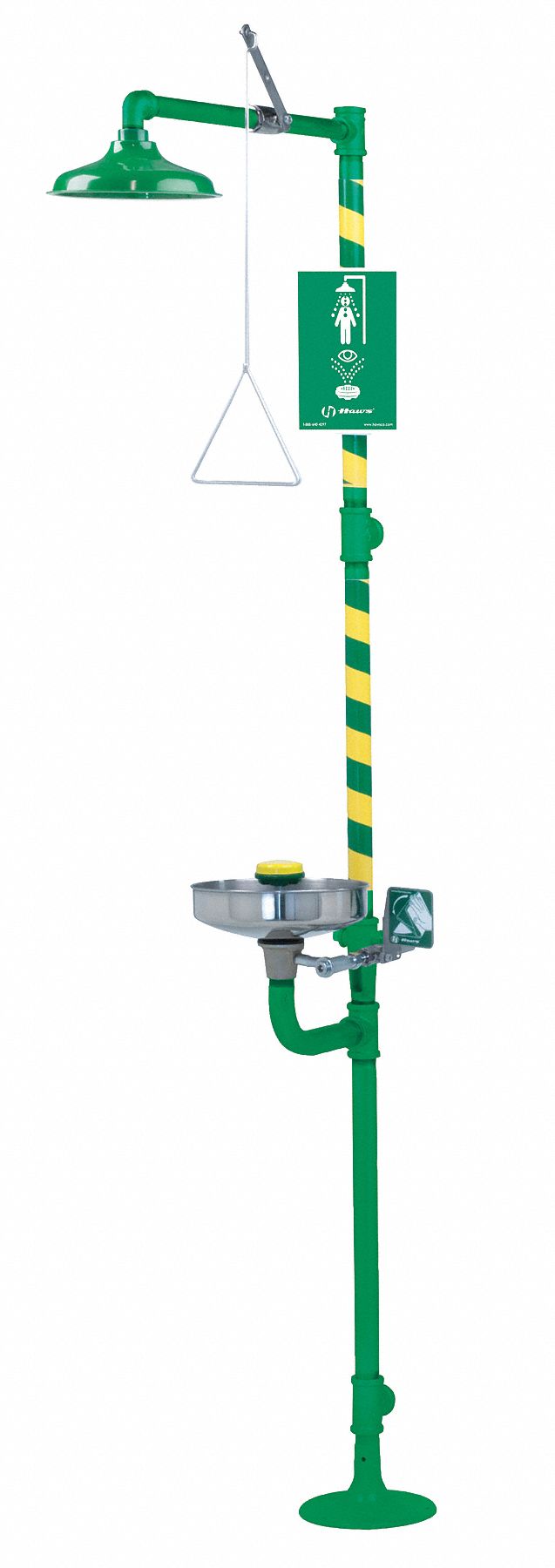 Shower/Eyewash Combination