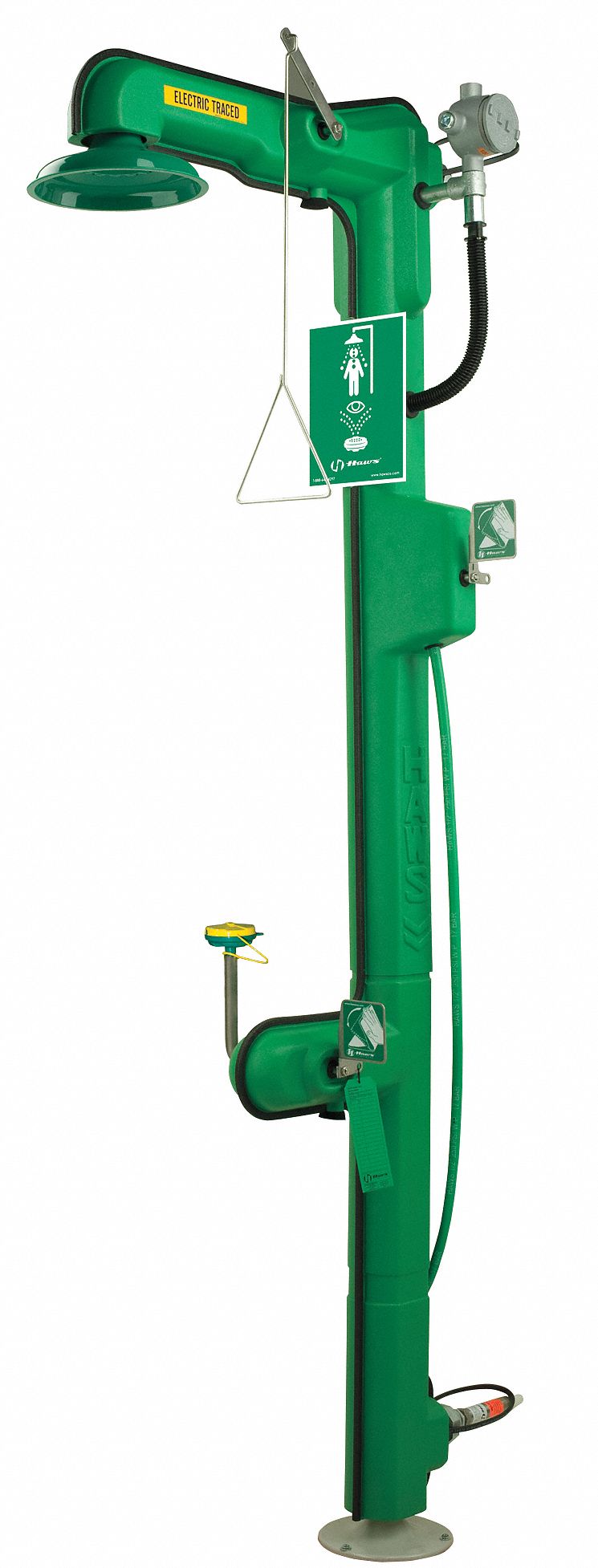 Shower/Eyewash Freeze Resistant Combo